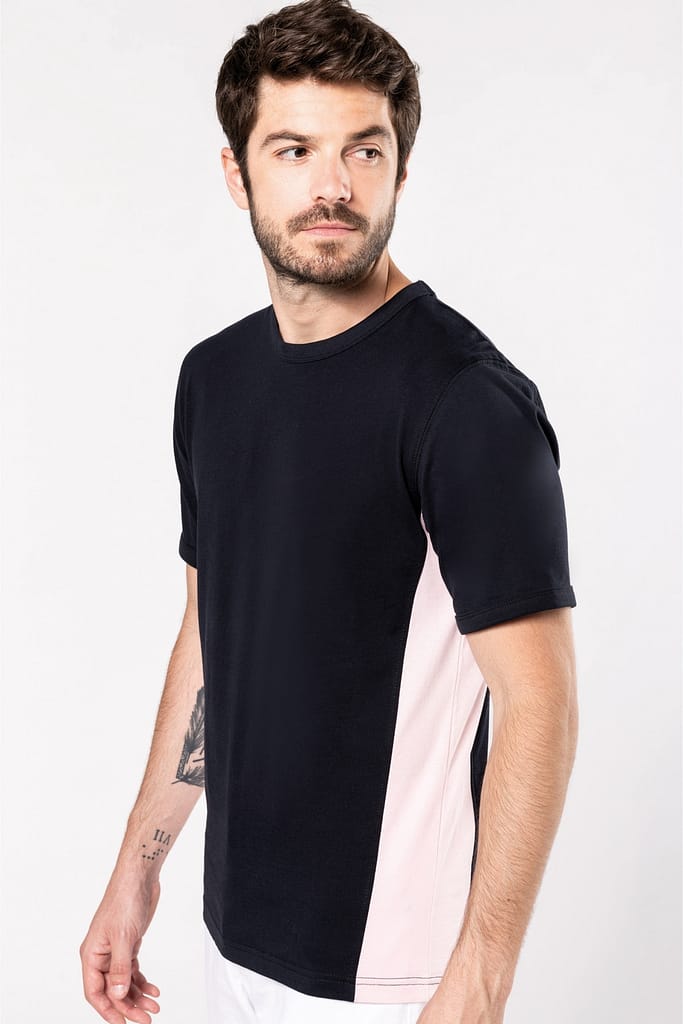 Tiger - Short Sleeve Bi-colour T-shirt Unisex
